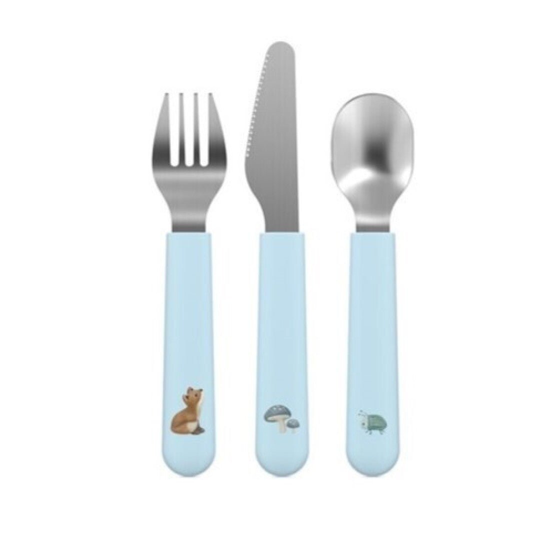 Pack x3 Cubiertos infantiles Forest Friends Little Duch - Nanetes